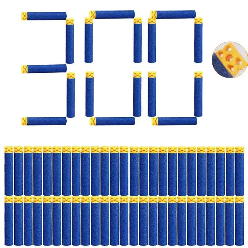 Nerf Darts Soft Head Refills For N Strike Elite Blue - ToylandEU