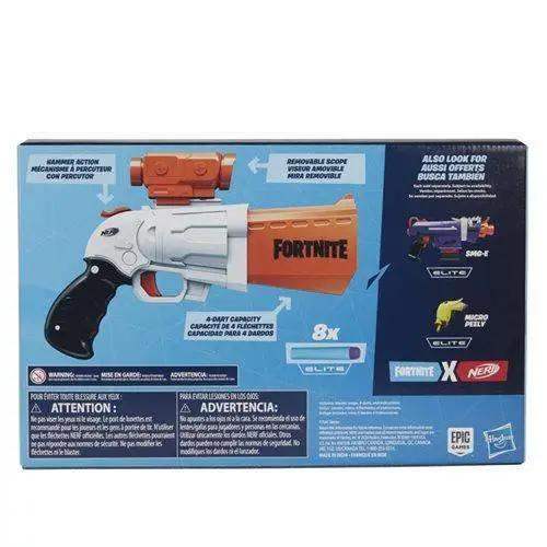 Nerf Fortnite SR Blaster With 4 Dart Hammer Action - ToylandEU