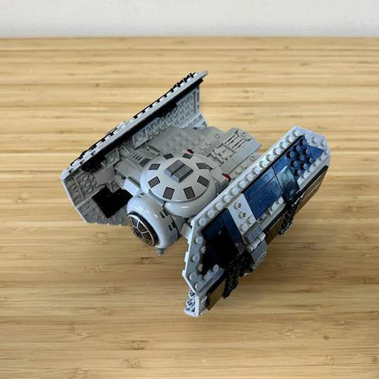 New 445Pcs MOC Spaceship TIE AD Advanced X1 Vader's Fighters Building Blocks Modified From Tie Bomber Bricks Model DIY Toys Gift - ToylandEU