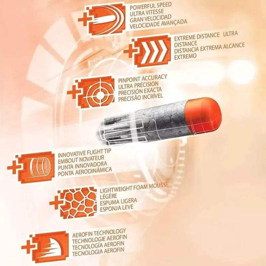 New Black Bullets For Nerf Ultra Toy Guns Refill Pack - ToylandEU™