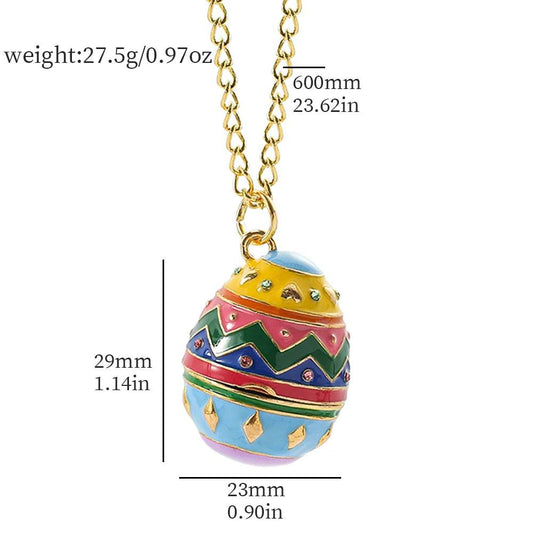 New Design Sanrios Hello Kitty Easter Egg Pendant Necklace - ToylandEU