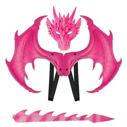 New Dragon Mask Rubber Prop For Kids Halloween Cosplay - ToylandEU
