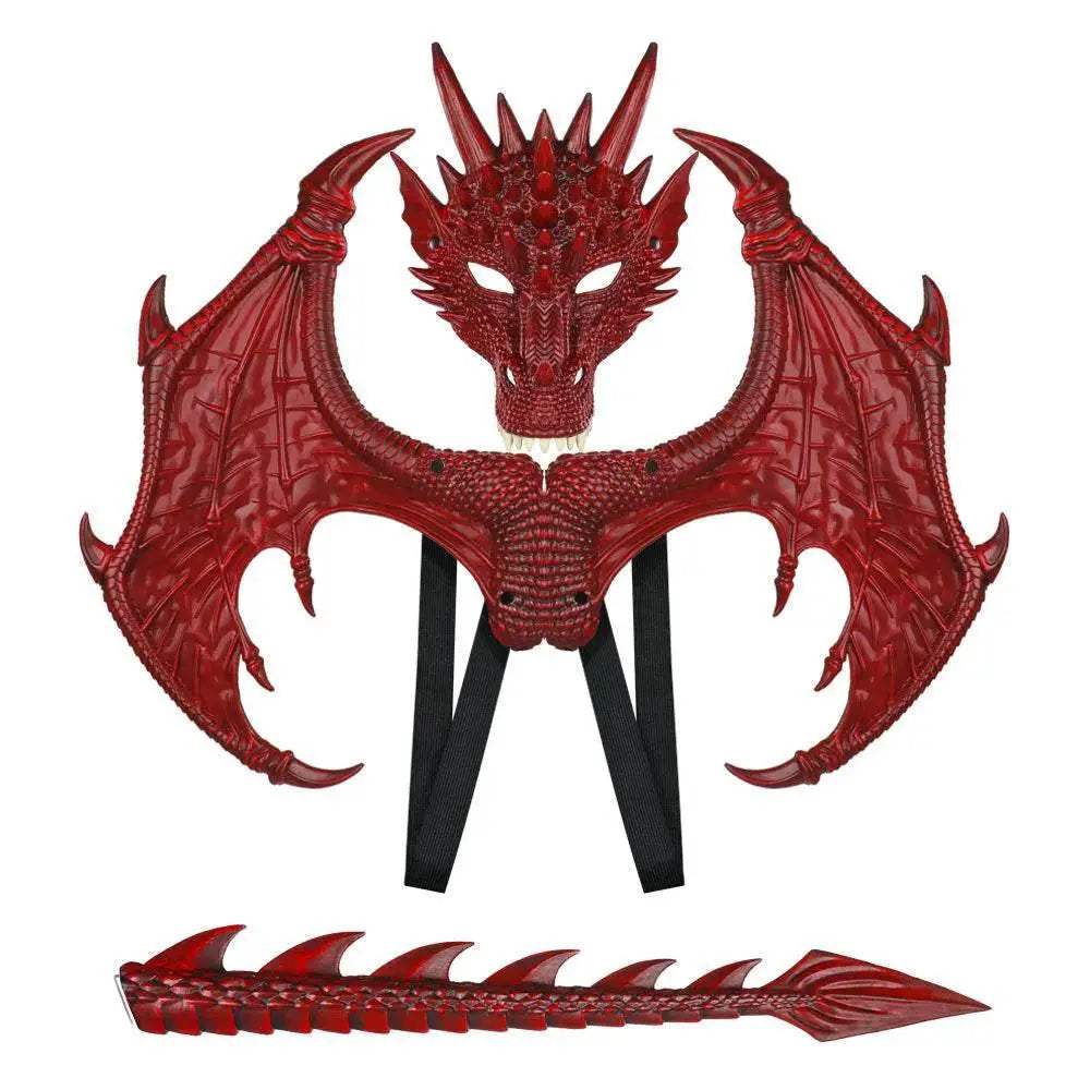 Epic Dragon Mask 3D Rubber Prop For Kids Toyland EU - ToylandEU™
