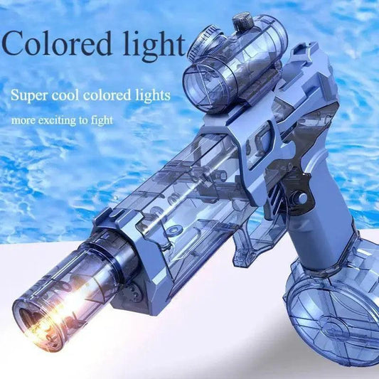 New Electric Automatic Water Gun With Light High-Speed Blast - ToylandEU™