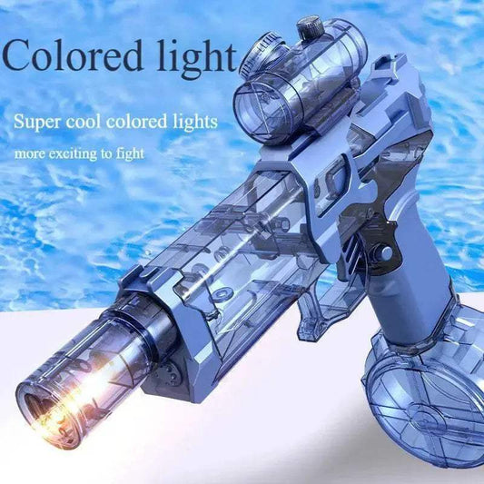 New Electric Automatic Water Gun With Light High-Speed Blast - ToylandEU™