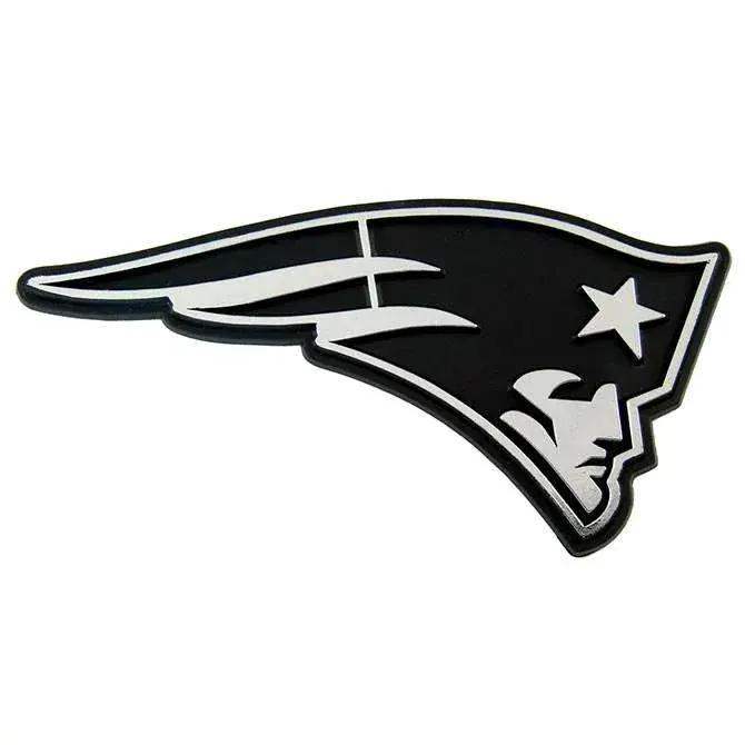 New England Patriots Auto Emblem - Silver - ToylandEU