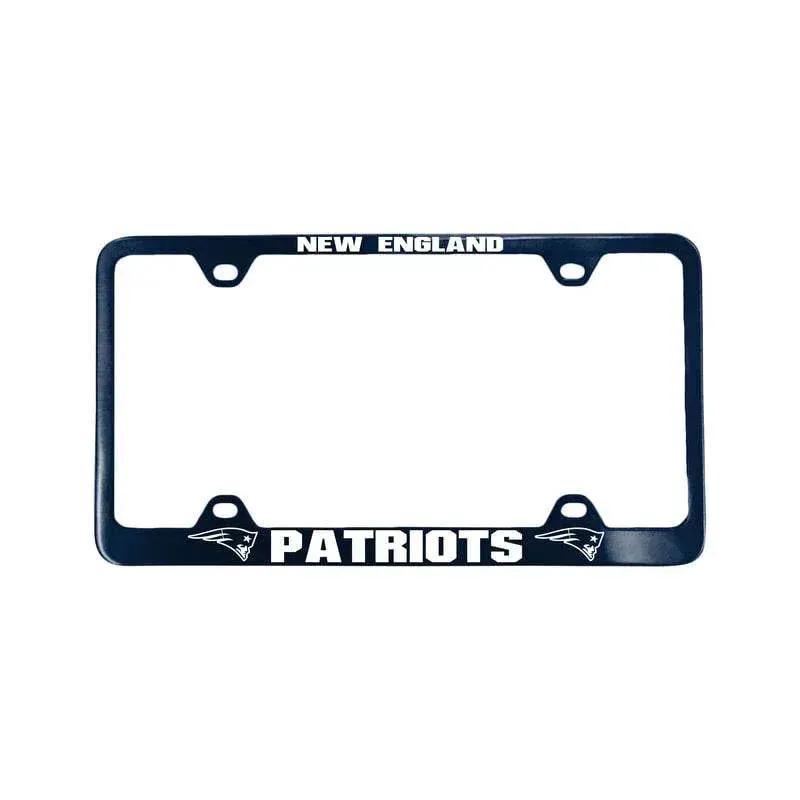 New England Patriots License Plate Frame Laser Cut Blue - ToylandEU™