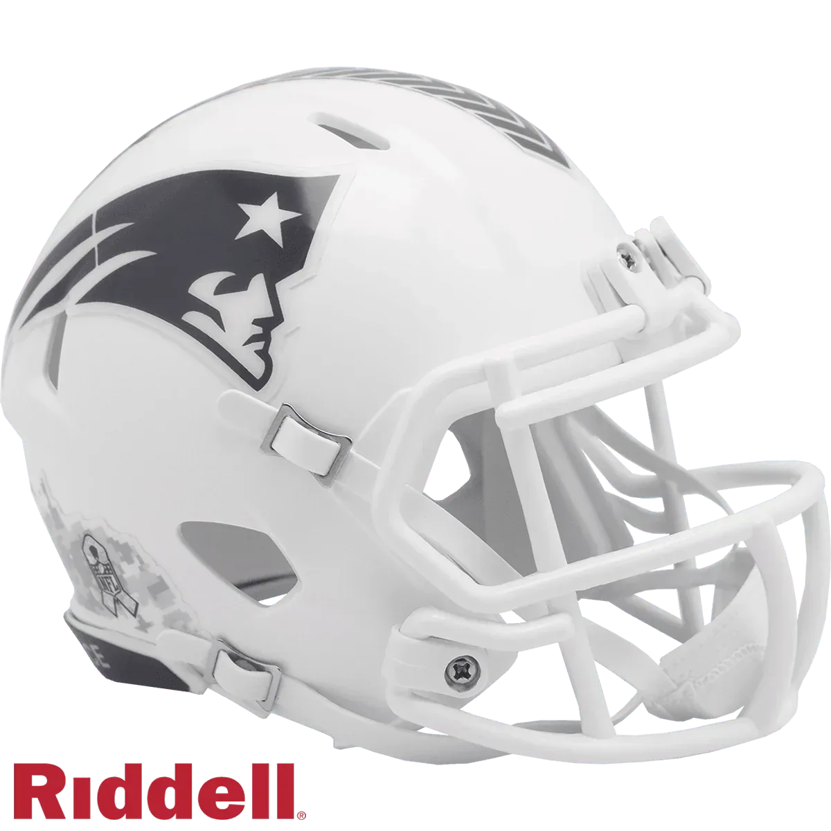 New England Patriots Mini Speed Helmet Salute to Service - ToylandEU™
