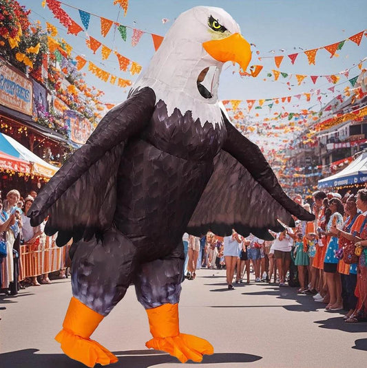 New Inflatable Eagle Costume Air Blown Up Independence Day - ToylandEU