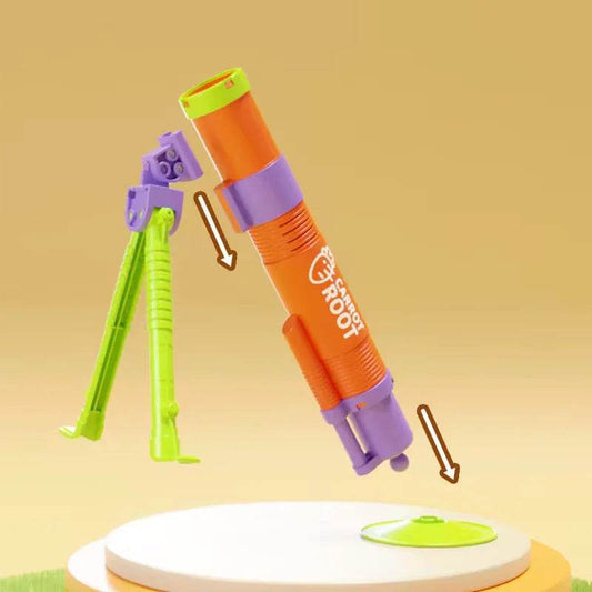 New Mortar Grenade Launcher Toy Automatic Shooting Gun Creative Outdoor Sports Gift for Children with 3 Shells - ToylandEU