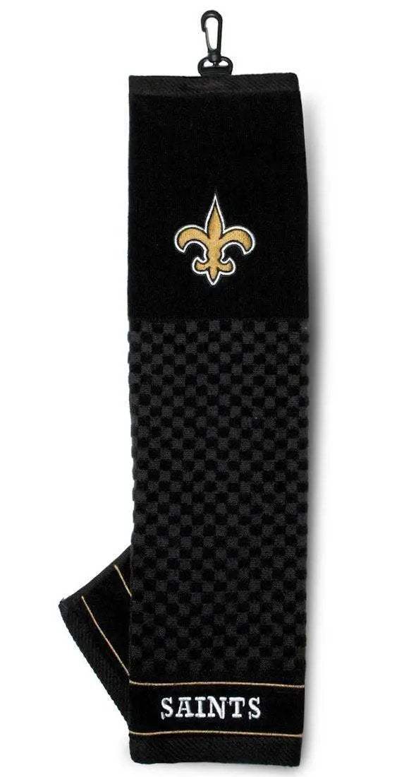 New Orleans Saints 16x22 Embroidered Golf Towel Tri Fold - ToylandEU™