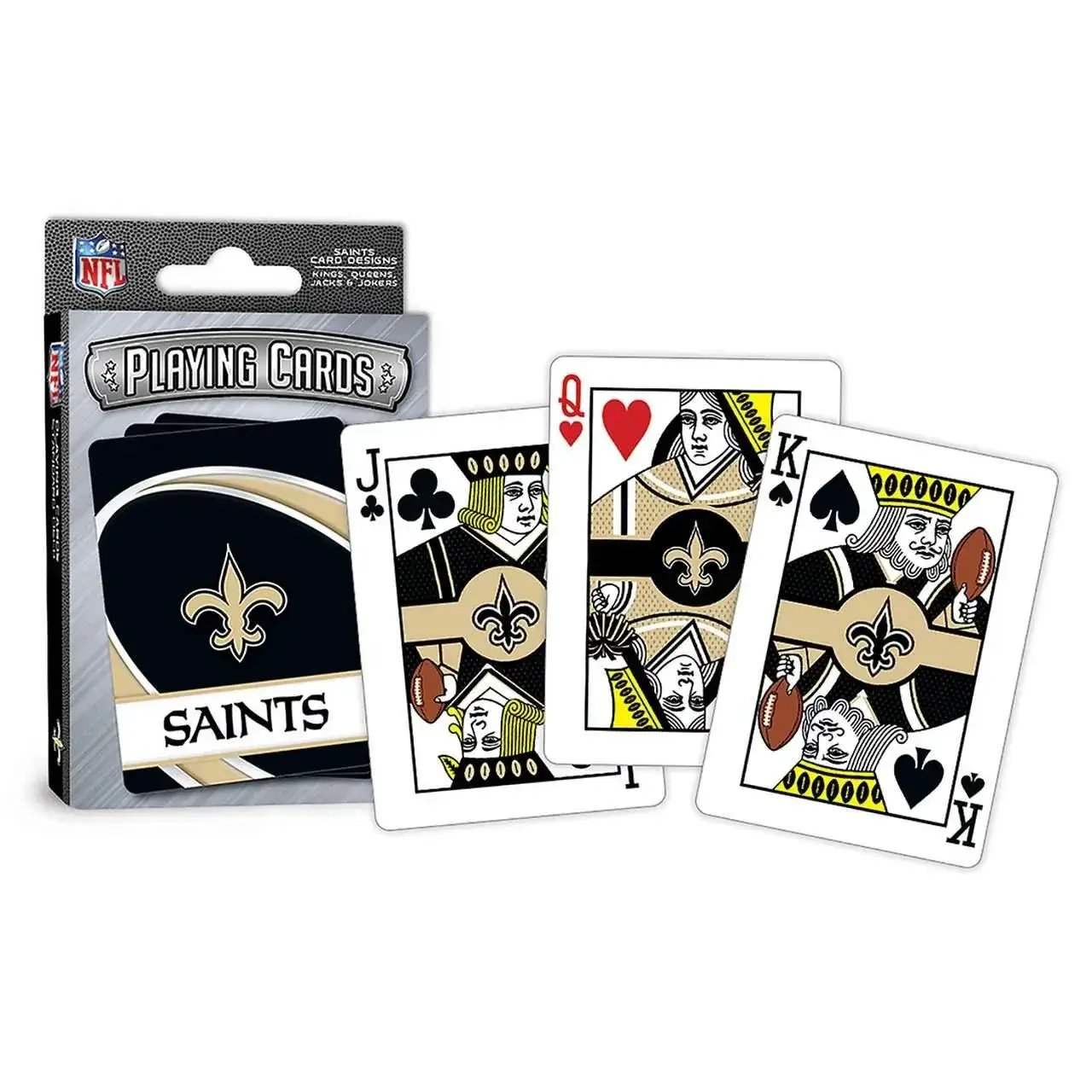 New Orleans Saints 52 Card Deck Playing Cards With Jokers - ToylandEU™