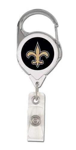 New Orleans Saints Retractable Premium Badge Holder - ToylandEU