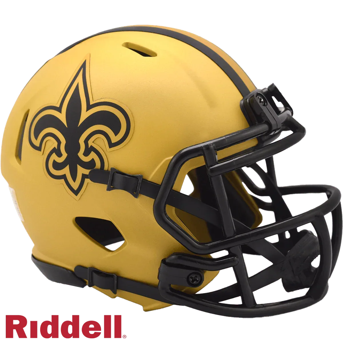 New Orleans Saints Riddell Replica Mini Speed Rave Helmet - ToylandEU™