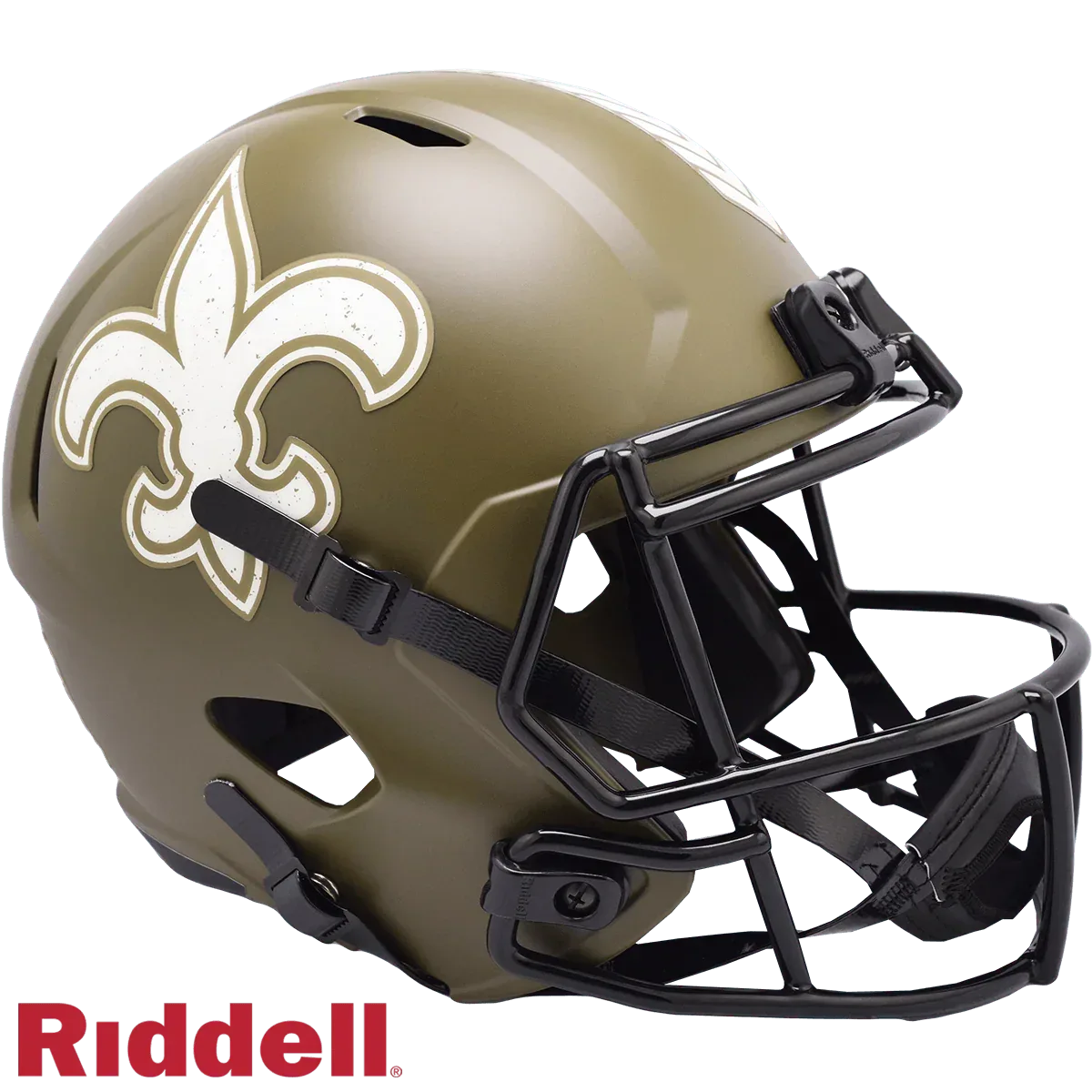 New Orleans Saints Salute To Service Riddell Helmet Replica - ToylandEU™