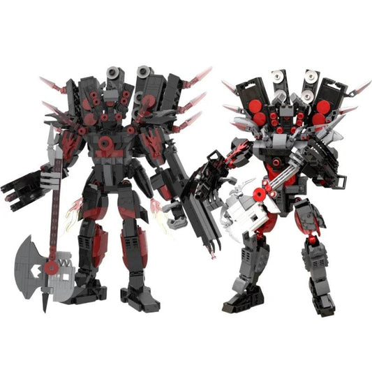 New Skibidi Toilet Building Blocks Toy for Kids Birthday Gifts - ToylandEU