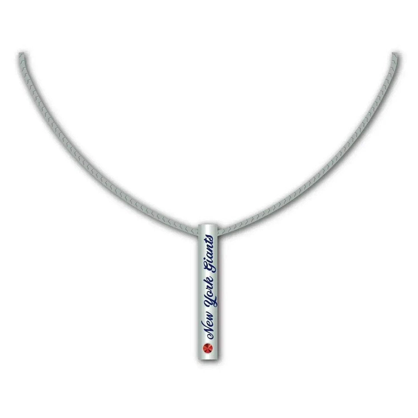 New York Giants Sterling Silver Bar Necklace For Fans - ToylandEU™