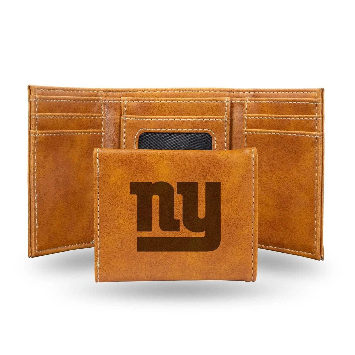 New York Giants Trifold Wallet Laser Engraved Leather Gift - ToylandEU™