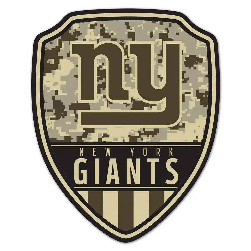 New York Giants Wood Sign Shield Shape 11x14 Decor Plaque - ToylandEU™
