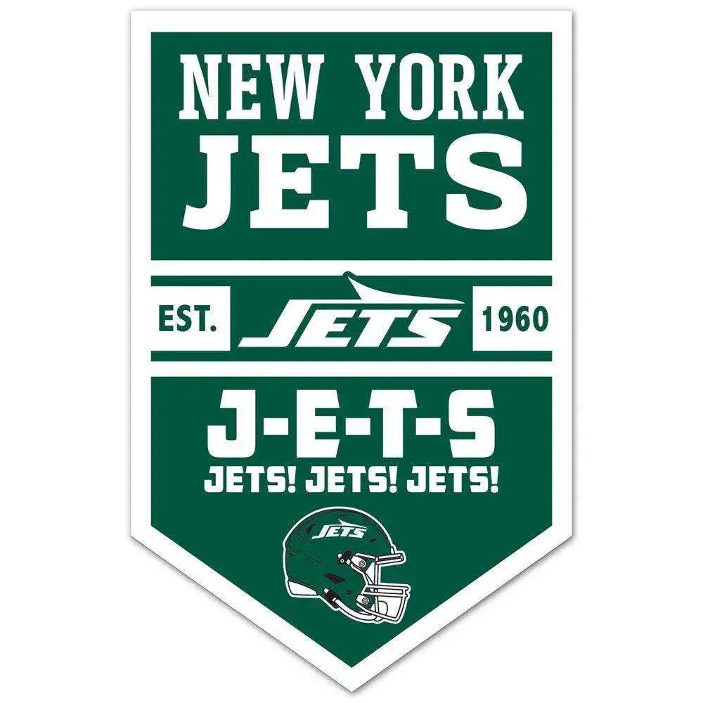 New York Jets 11x17 Premium Wood Chevron Sign for Fan Cave - ToylandEU™