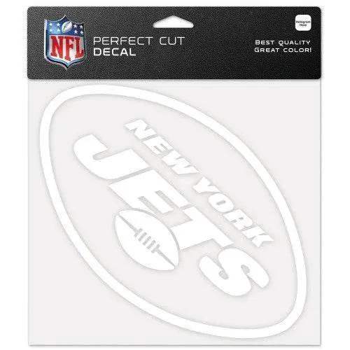 New York Jets Decal 8x8 Die Cut White - ToylandEU™
