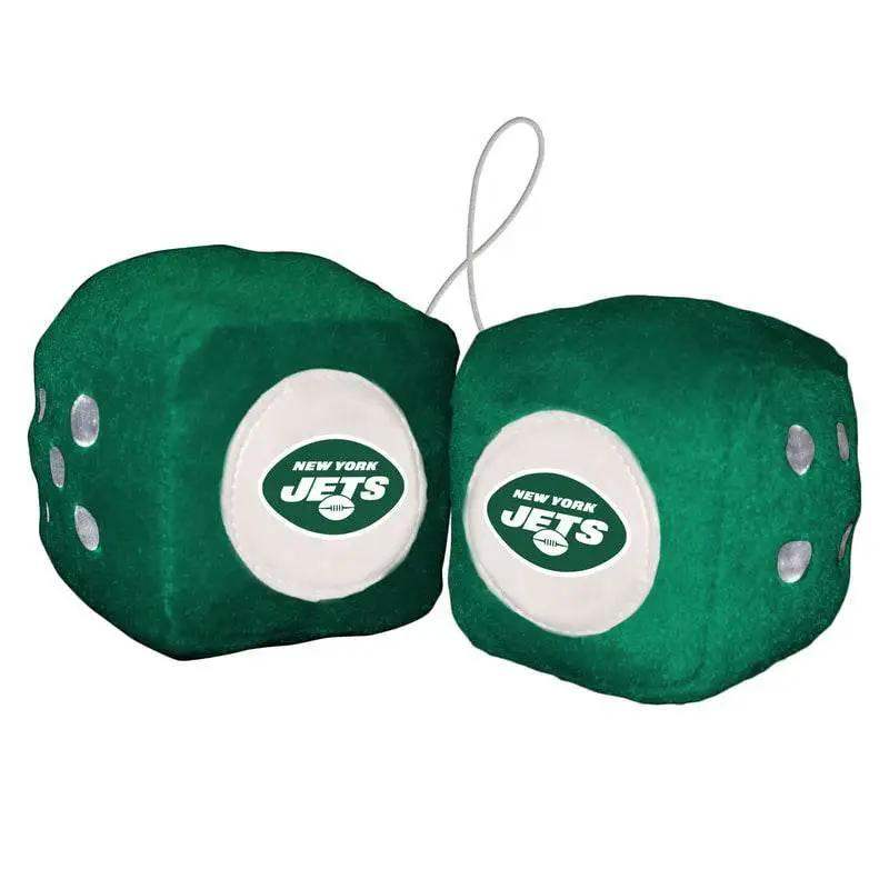 New York Jets Fuzzy Dice Alternate Color NFL Gear Edition - ToylandEU™