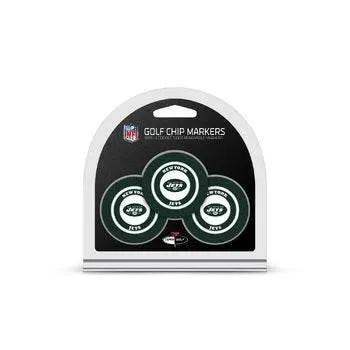 New York Jets Golf Chip With Marker 3 Pack Magnetic Markers - ToylandEU™