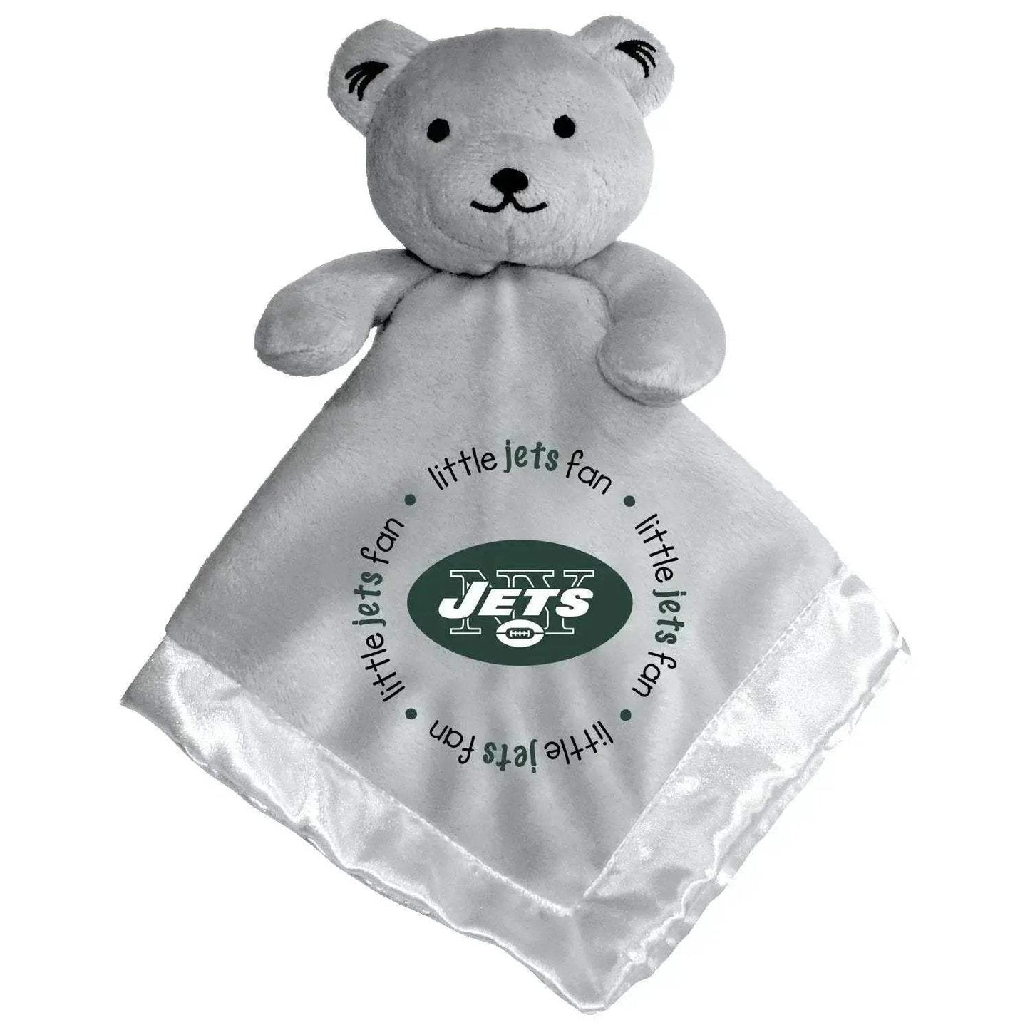 New York Jets Gray Security Bear Plush With Satin Backing - ToylandEU™