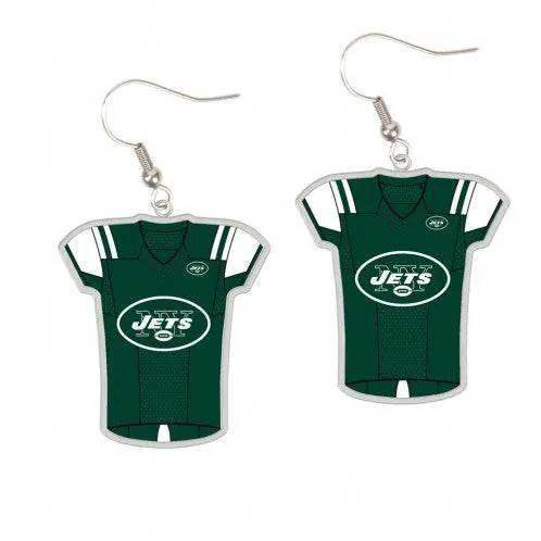 New York Jets Jersey Style Earrings Officially Licensed - ToylandEU™