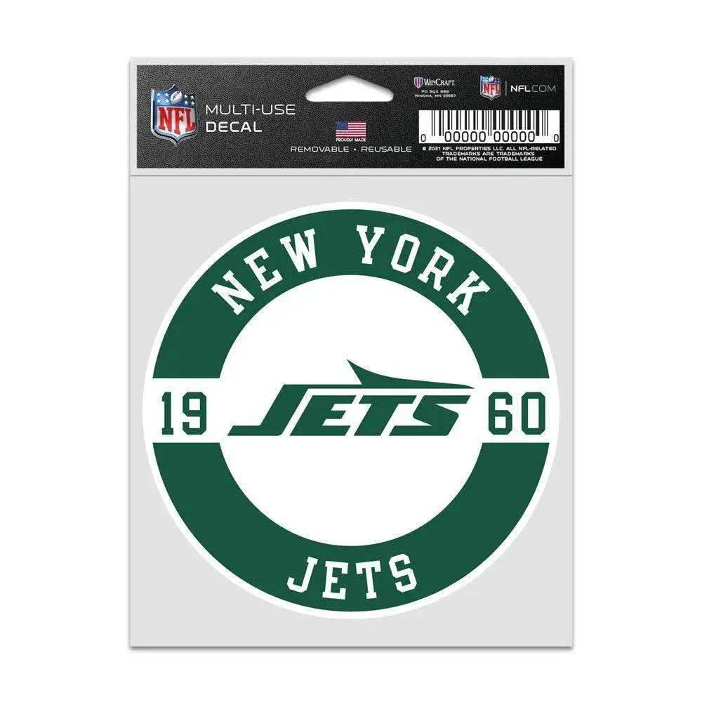 New York Jets Patch Decal 3 75x5 Inches Wincraft Fan - ToylandEU™