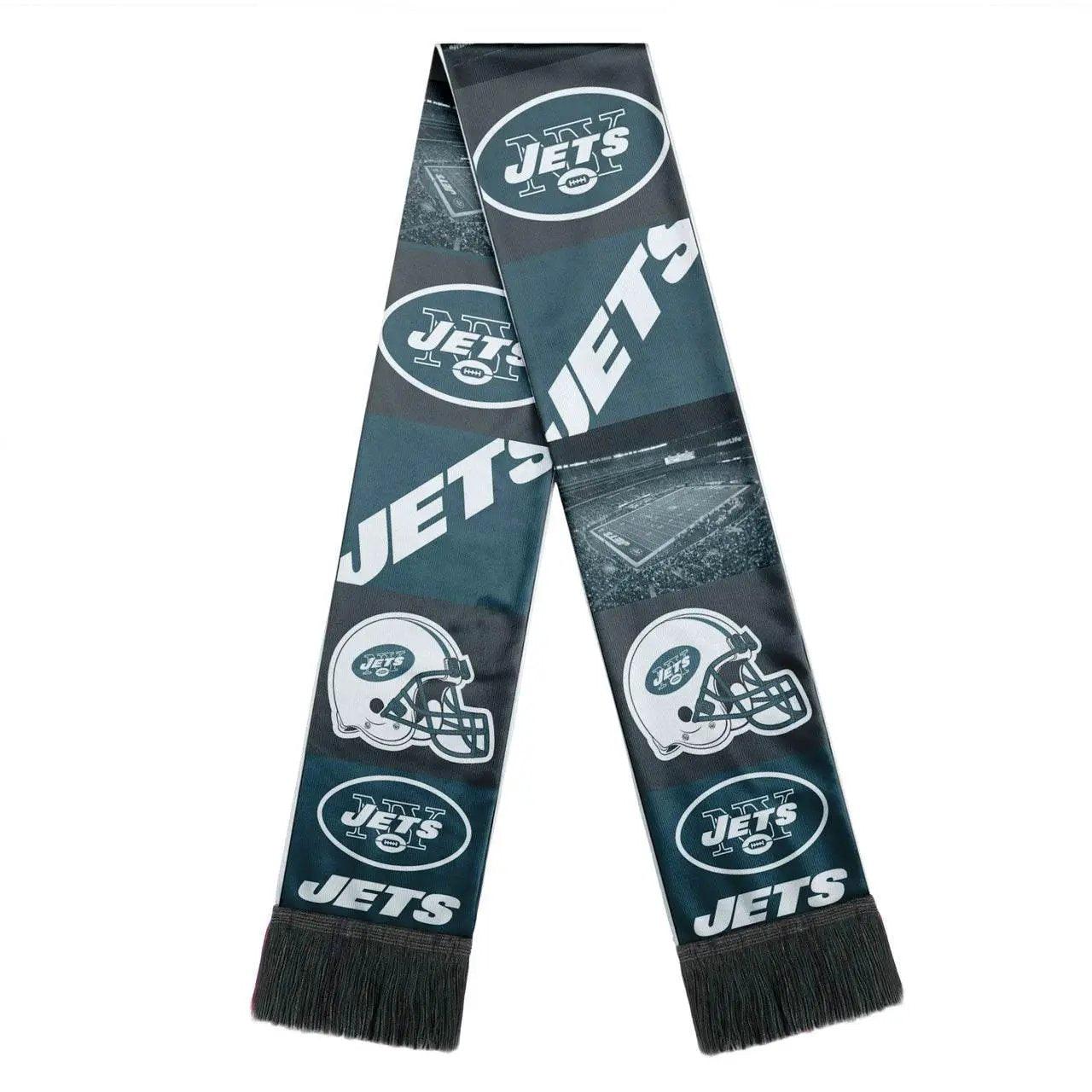 New York Jets Scarf Printed Bar Design Forever Collectibles - ToylandEU™