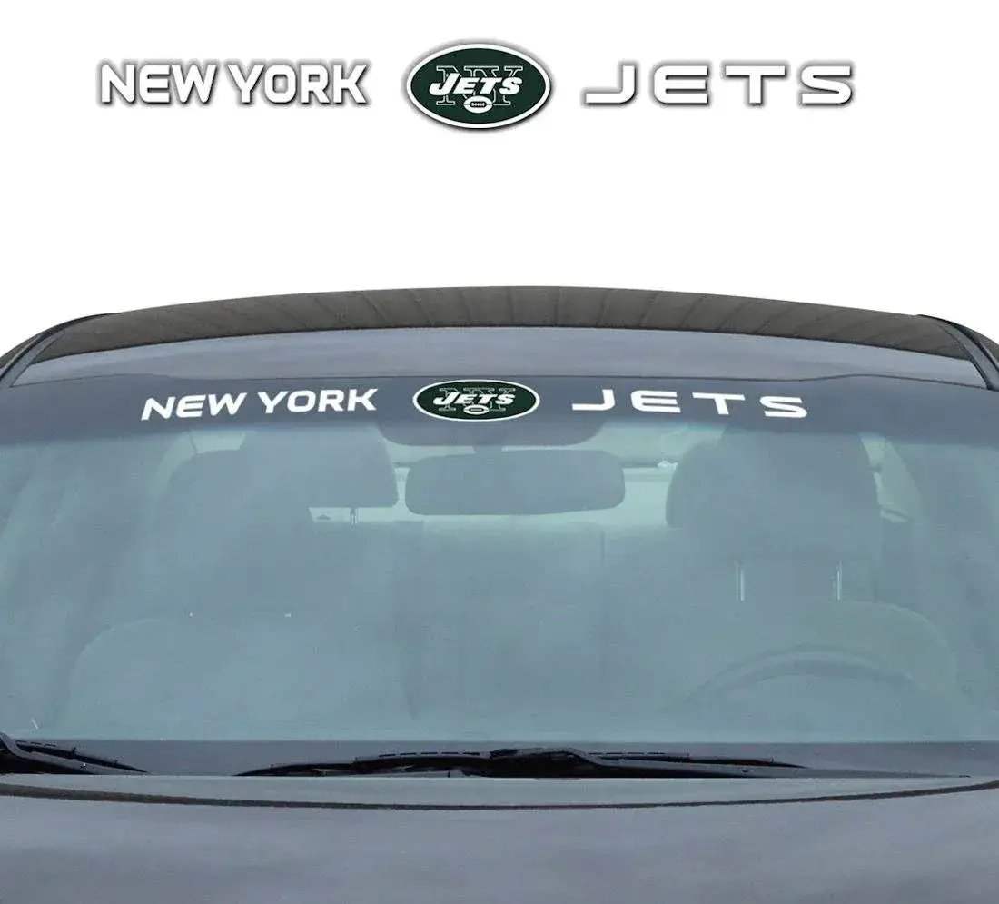 New York Jets Windshield Decal 35x4 Universal Window Size - ToylandEU™