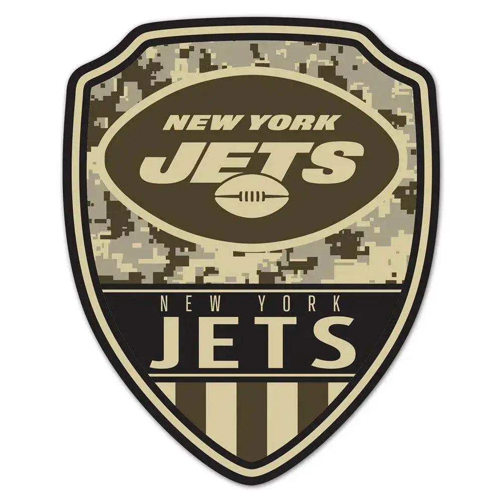 New York Jets Wood Shield Sign 11x17 Indoor Decor Piece - ToylandEU™