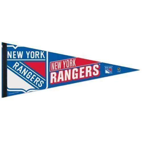 New York Rangers Premium 12x30 Felt Pennant Official Style - ToylandEU™