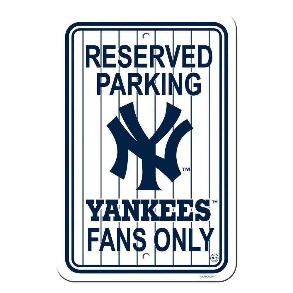 New York Yankees 12x18 Reserved Parking Sign Pinstripes - ToylandEU™
