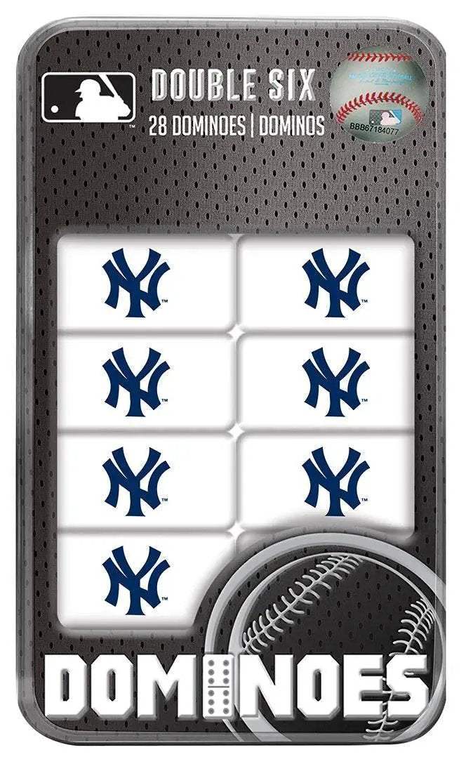 New York Yankees Dominoes Set In Collectible Tin Box - ToylandEU™
