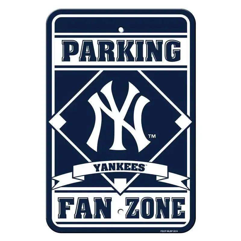 New York Yankees Parking Sign 12x18 Fan Zone Style CO - ToylandEU™