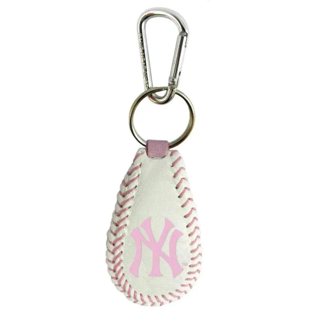 New York Yankees Pink Baseball Keychain Charm For Fans - ToylandEU™