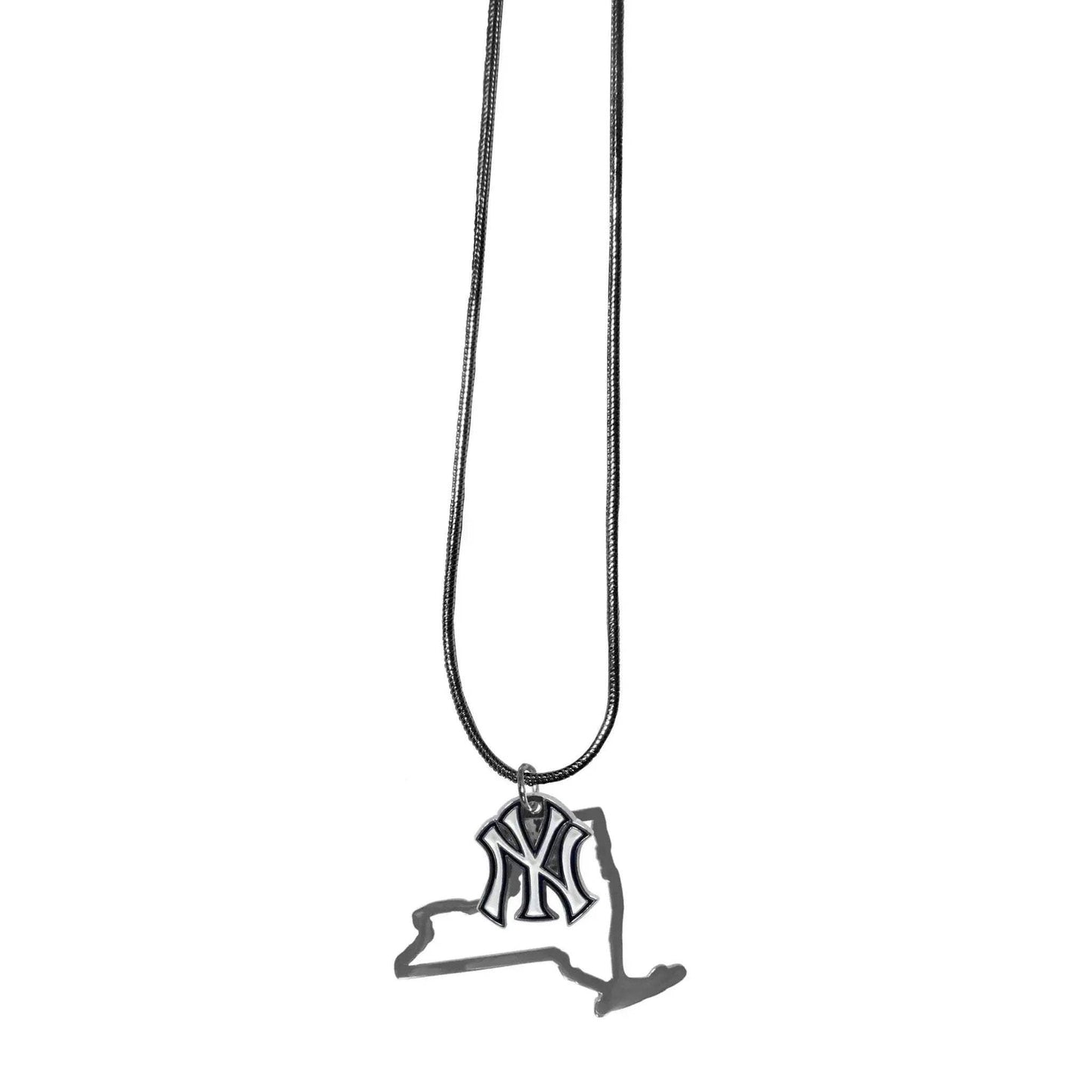 New York Yankees State Shape Necklace With Logo Charm - ToylandEU™