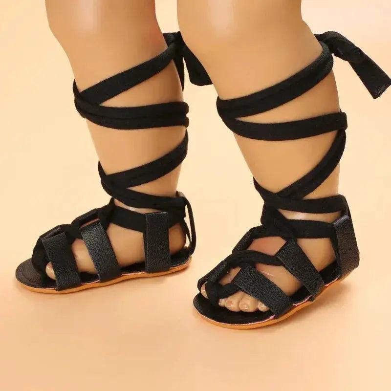 Newborn Baby Sandals Prewalker Shoes Secure Fit - ToylandEU™