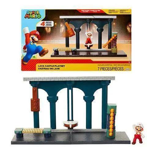 Nintendo Lava Castle Playset Fire Mario Figure Enhanced - ToylandEU™