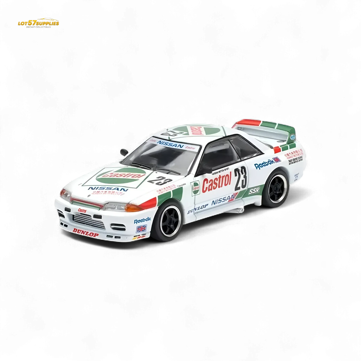 Nissan GT-R R32 Diecast Macau Guia Race Winner White - ToylandEU