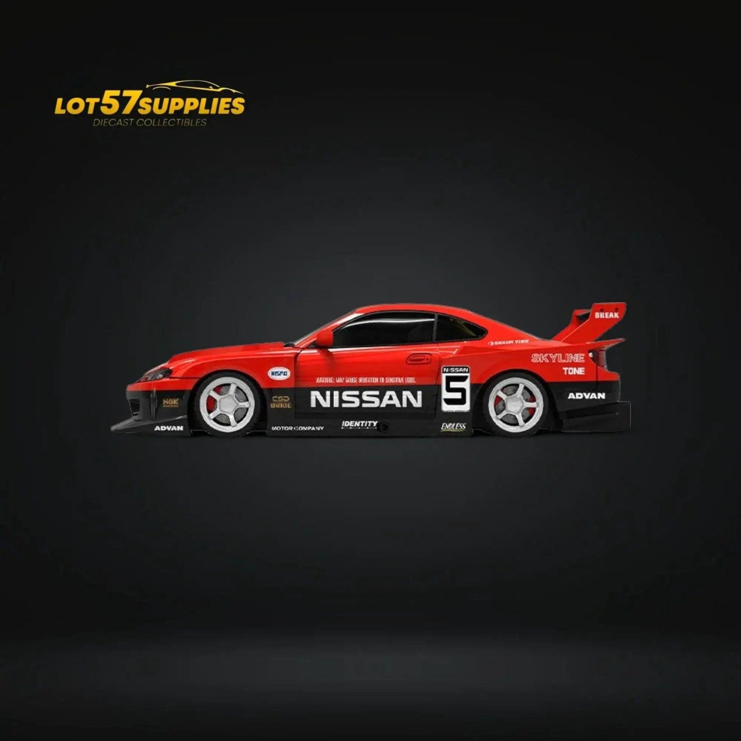Nissan Silvia S15 Diecast Car Openable Hood Limited - ToylandEU™