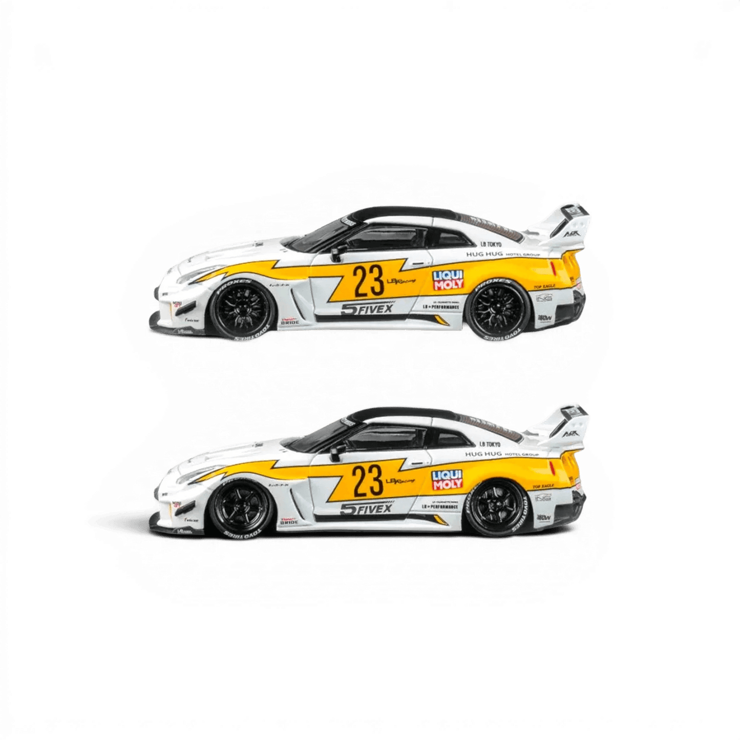 Nissan Skyline GTR R35RR Diecast Model Snap On Wheels