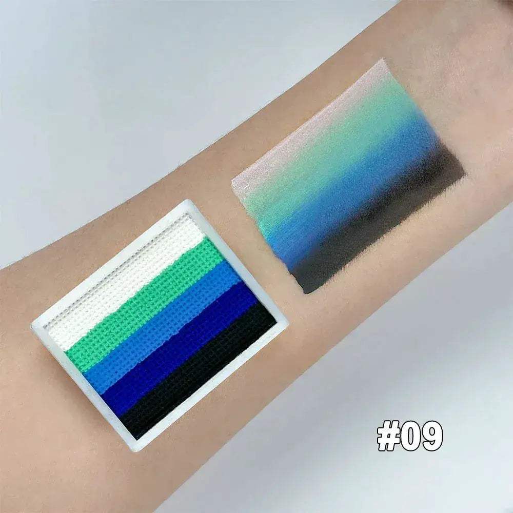 Non Toxic Water Soluble Rainbow Face Paint Palette - ToylandEU
