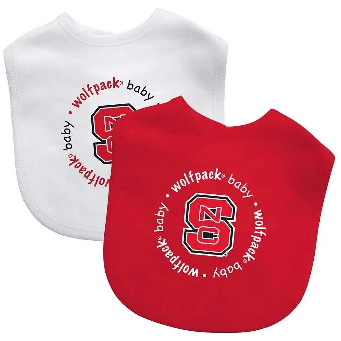 North Carolina State Wolfpack Baby Bibs 2 Pack Set - ToylandEU™