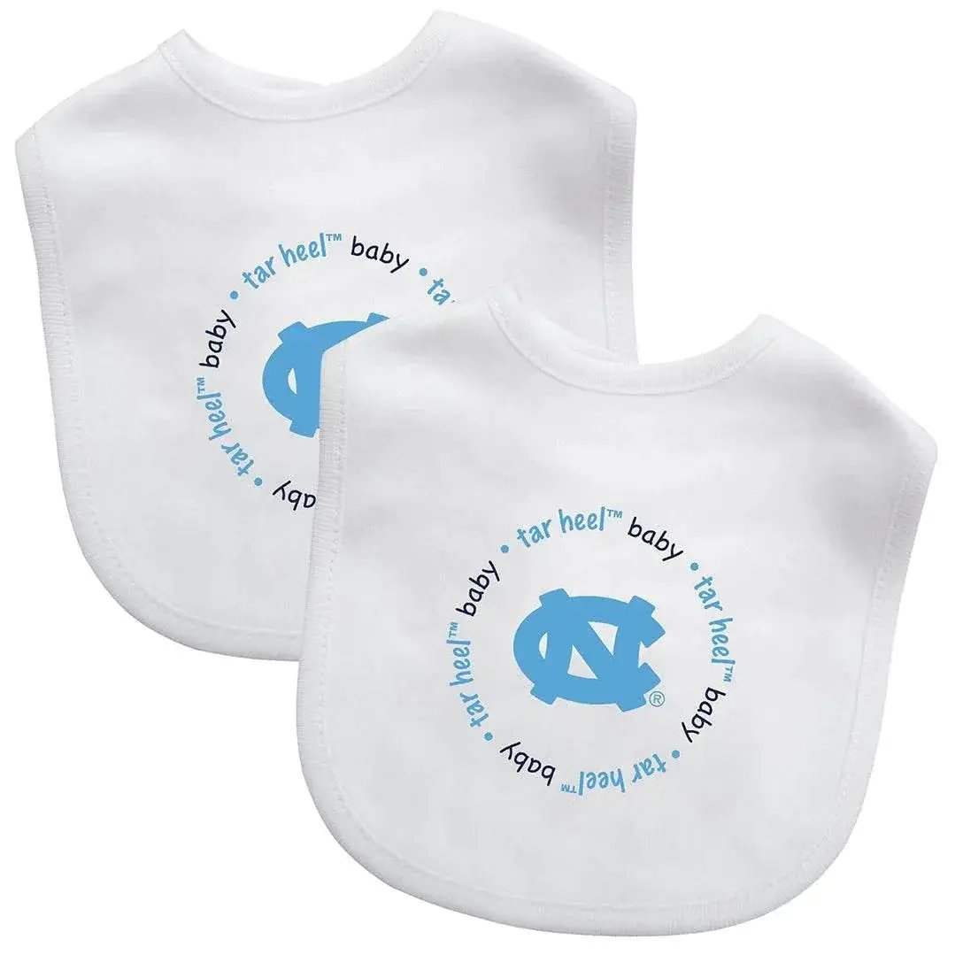 North Carolina Tar Heels Baby Bibs Two Pack Licensed Gear - ToylandEU™