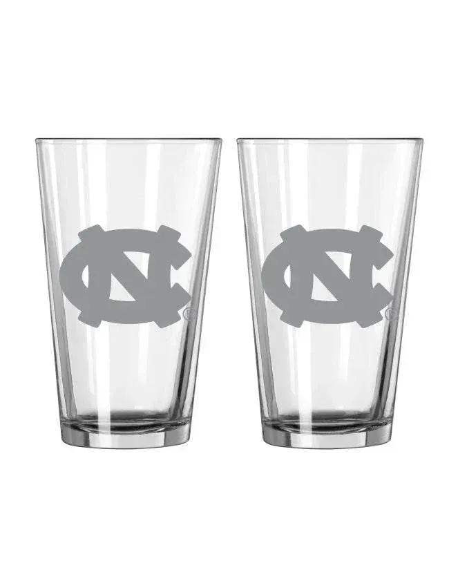 North Carolina Tar Heels Frost Pint Glass Set 2 Piece - ToylandEU