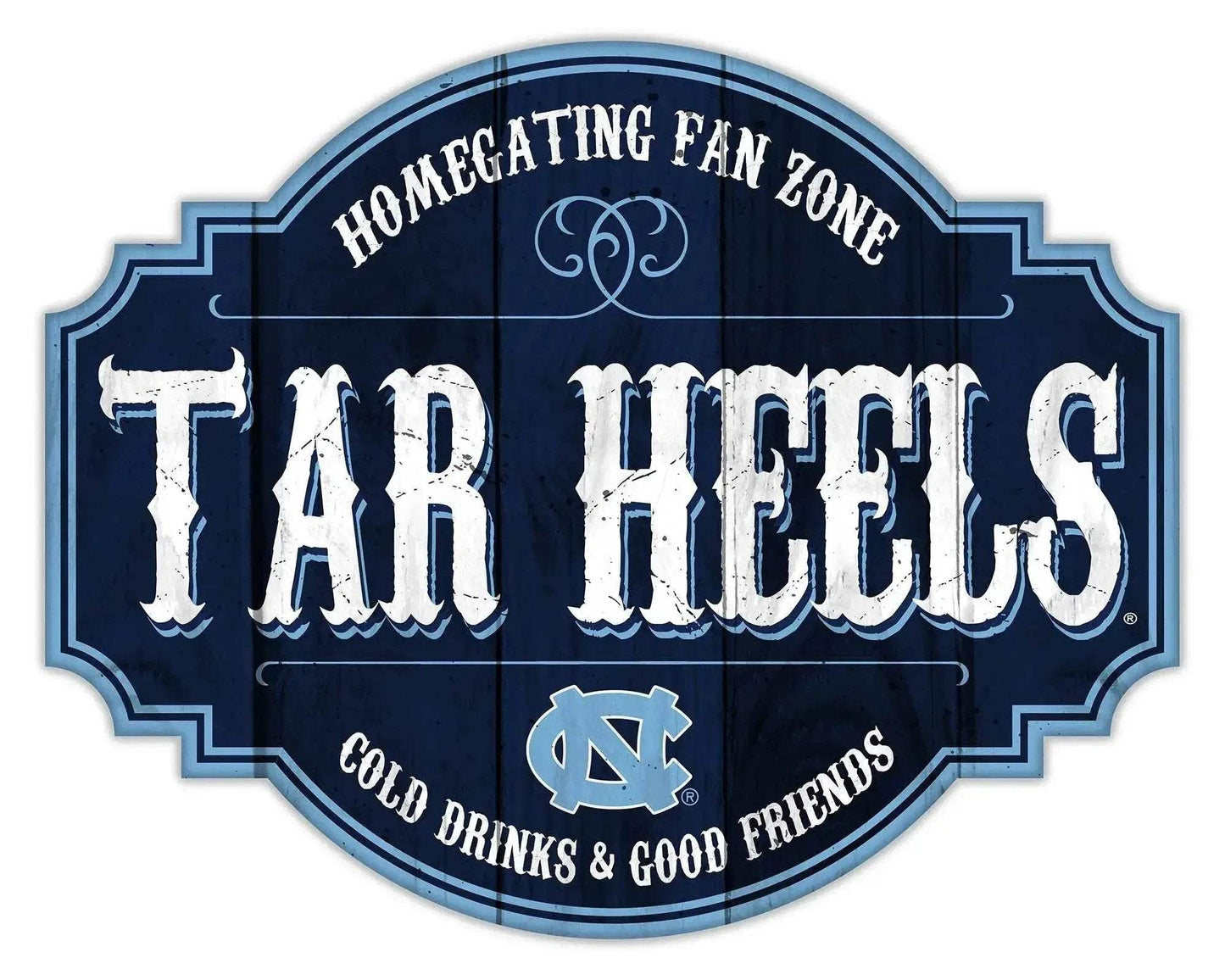 North Carolina Tar Heels Sign 12 Inch Homegating Tavern - ToylandEU™