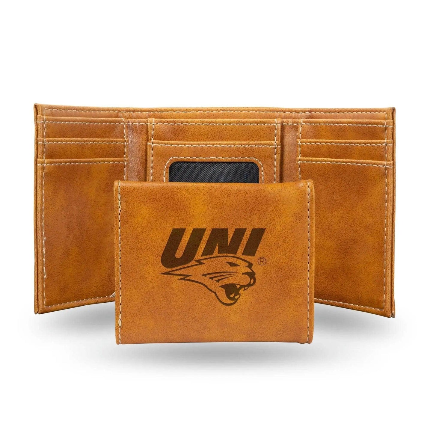 Northern Iowa Panthers Trifold Wallet Laser Engraved - ToylandEU™
